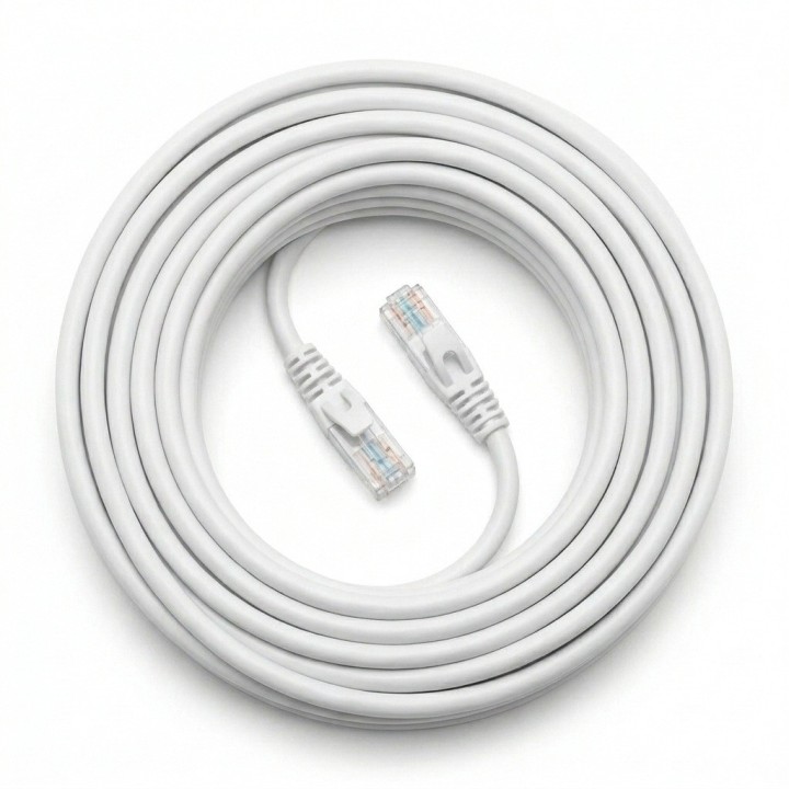 Cable De Red Ethernet Utp 30 Metros Blanco