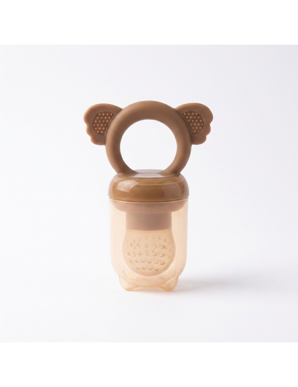 Chupon Alimentador Silicona Bebé Frutas Verduras + Estuche