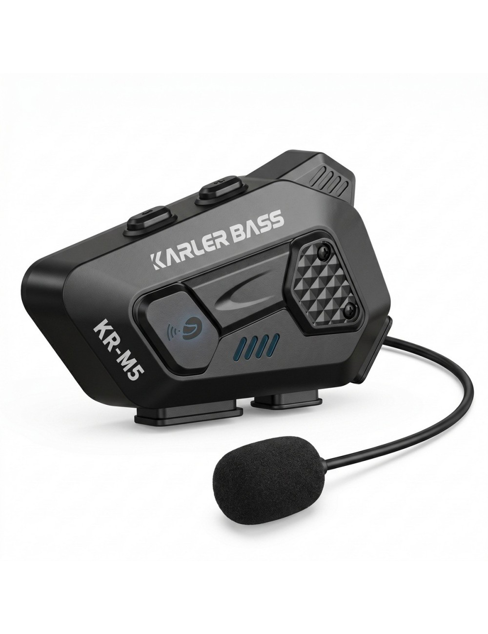 Intercomunicador Casco Kr-m5 Inalámbrico Ip66 Radio Tf