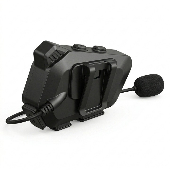 Intercomunicador Casco Kr-m5 Inalámbrico Ip66 Radio Tf