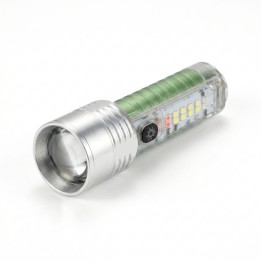 Linterna Multifuncional Zj-1658 Zoom Recargable Tipo C
