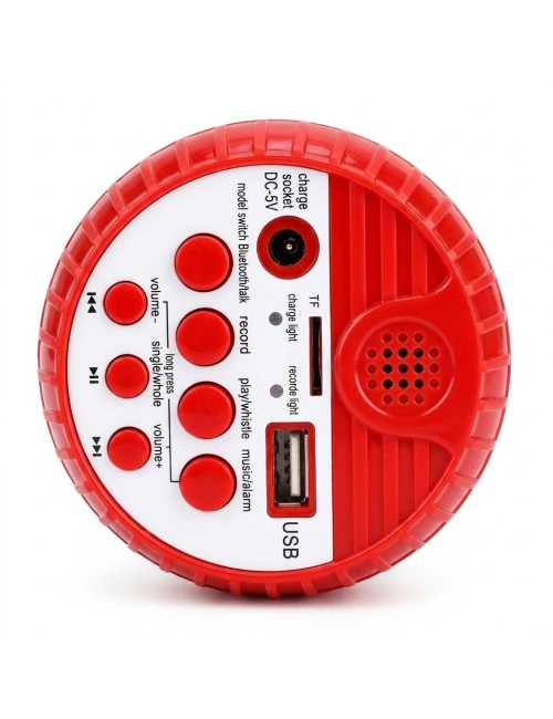 Megáfono Potente 100w Bluetooth Grabador Usb Sirena Ads-018