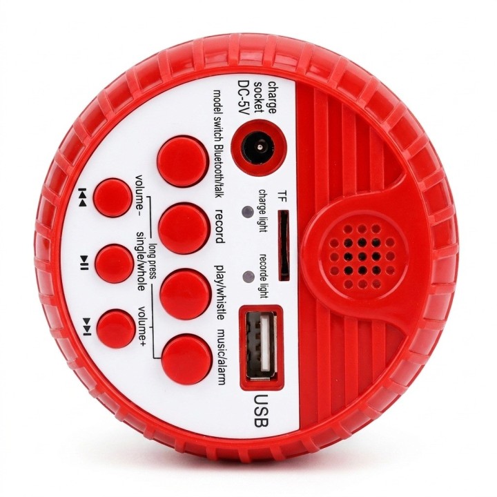 Megáfono Potente 100w Bluetooth Grabador Usb Sirena Ads-018