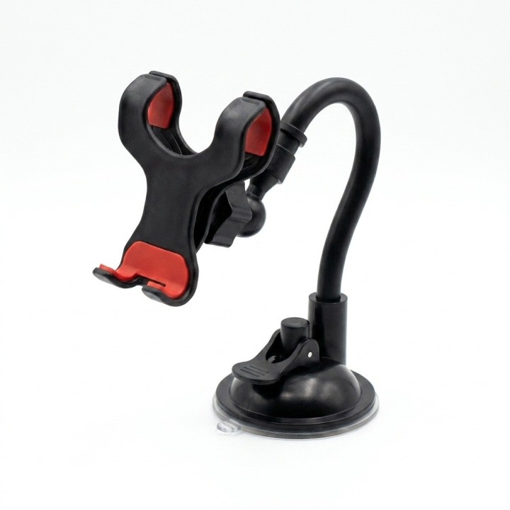 Soporte Celular Carro Brazo Flexible Ventosa Universal 360