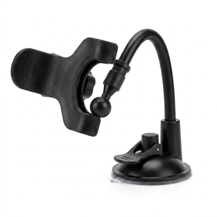 Soporte Celular Carro Brazo Flexible Ventosa Universal 360