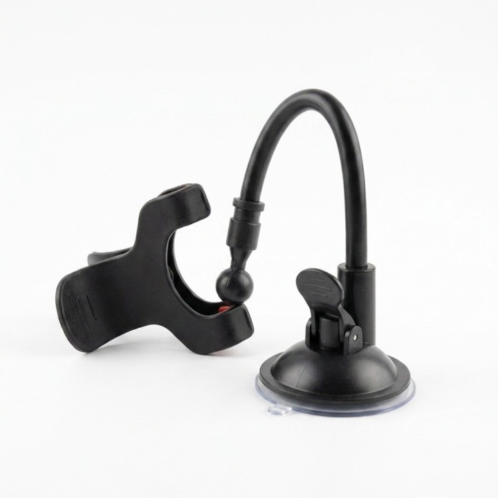 Soporte Celular Carro Brazo Flexible Ventosa Universal 360
