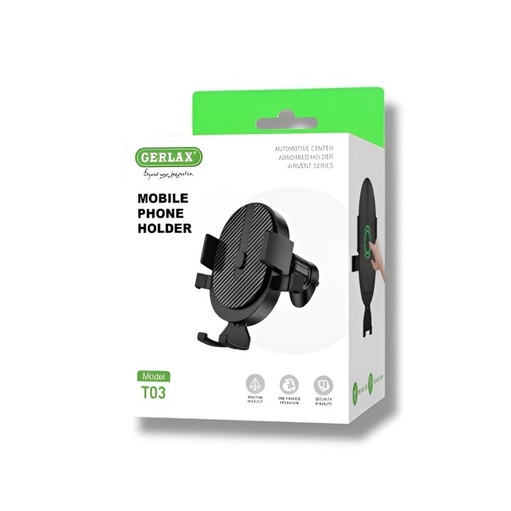 Soporte Celular Carro Rejilla Ventilación T03 Premium