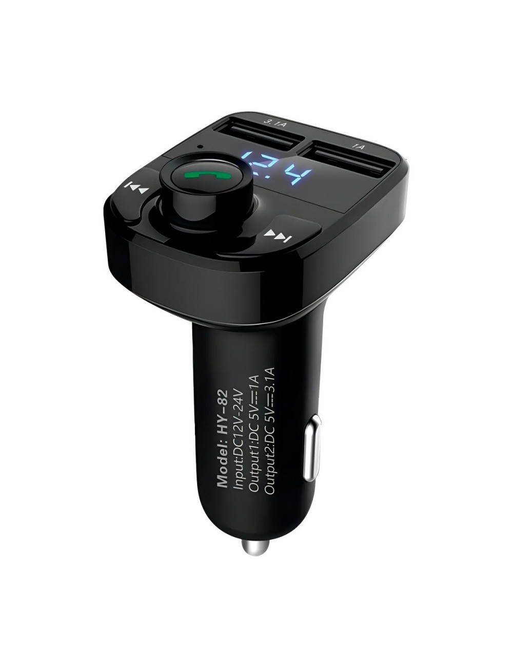 Transmisor Bluetooth Fm Carro Manos Libres Af-x8 Dual Usb
