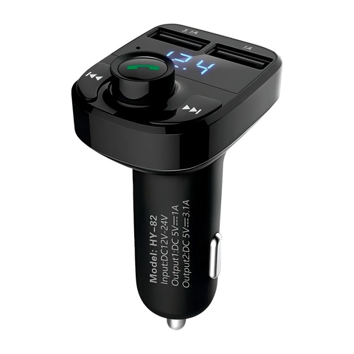 Transmisor Bluetooth Fm Carro Manos Libres Af-x8 Dual Usb
