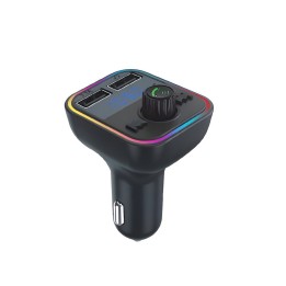 Transmisor Fm Bluetooth 5.0 Carro Manos Libres Af-41 Led