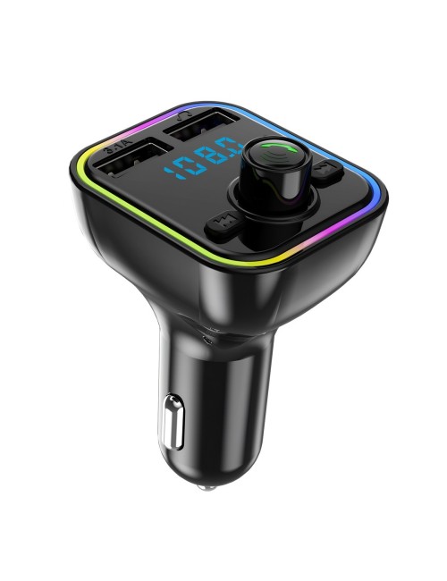 Transmisor Fm Bluetooth 5.0 Carro Manos Libres Af-41 Led