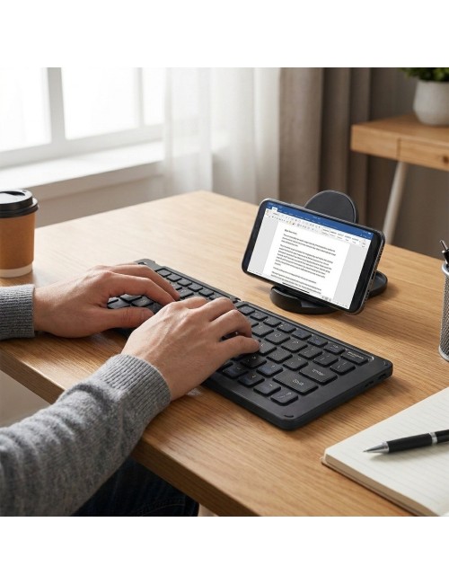 Teclado Plegable Bluetooth Fk1000 Celular Tablet