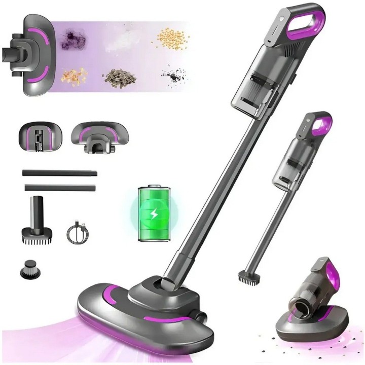 Aspiradora Inalámbrica 3 En 1 Bs-803 Recargable 120w 5000pa