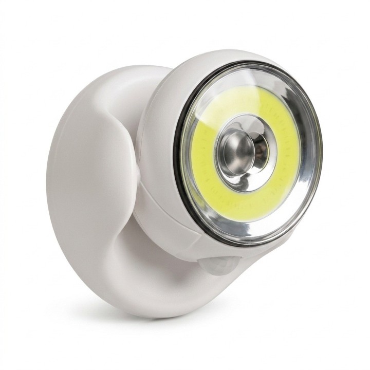 Lámpara Led Sensor Movimiento 360° Inalámbrica 460 Lúmenes