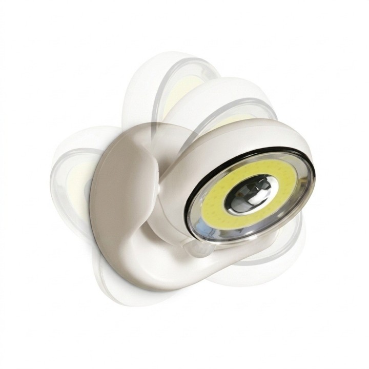 Lámpara Led Sensor Movimiento 360° Inalámbrica 460 Lúmenes