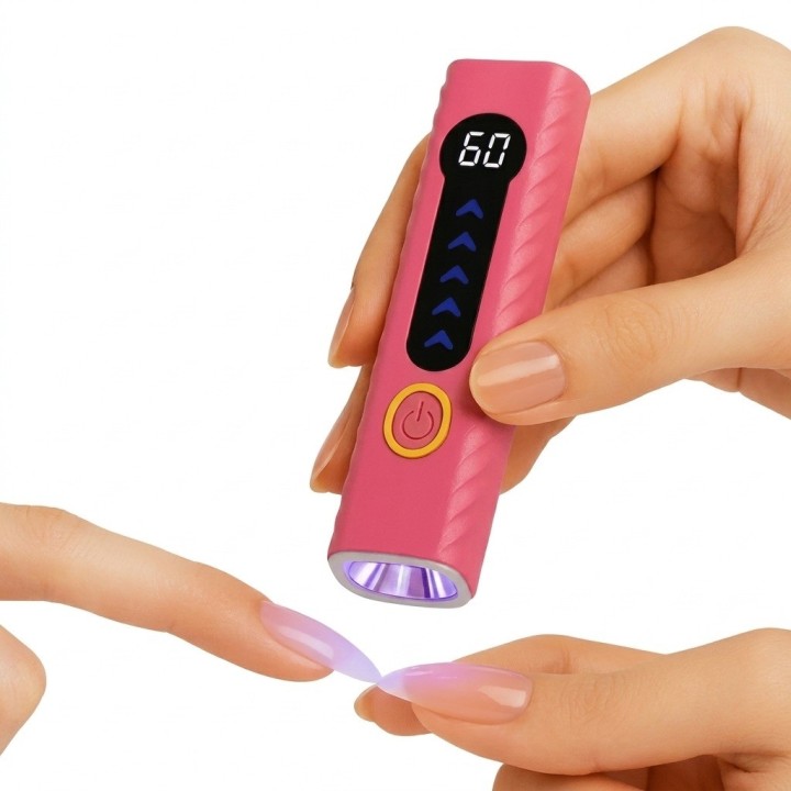 Lámpara Led Uv Uñas Portátil Recargable Inalámbrica