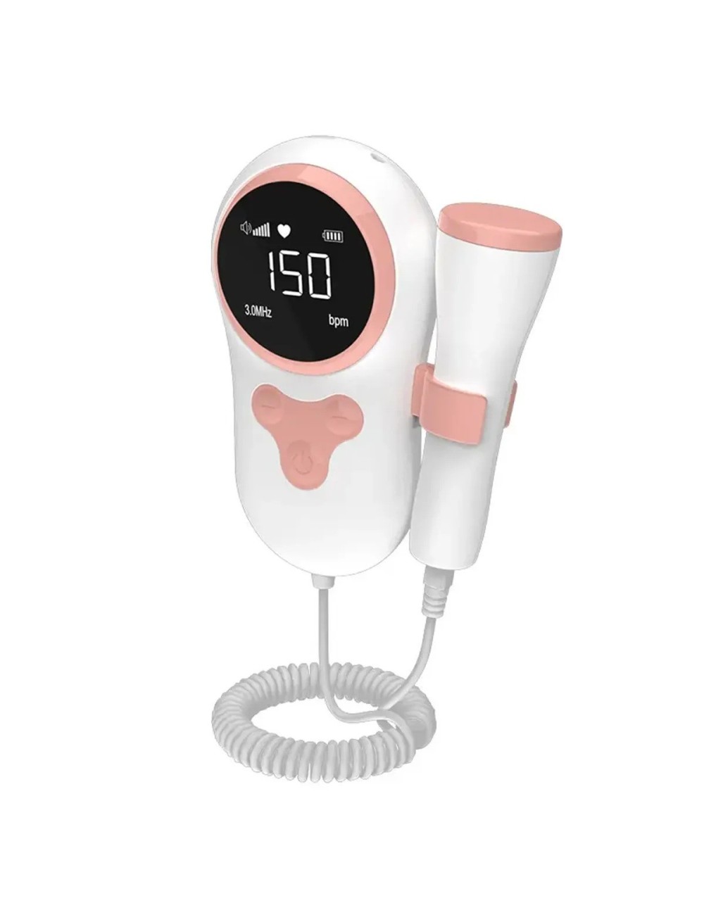 Monitor Fetal Doppler Portátil Pantalla Lcd Latidos Ysl-505