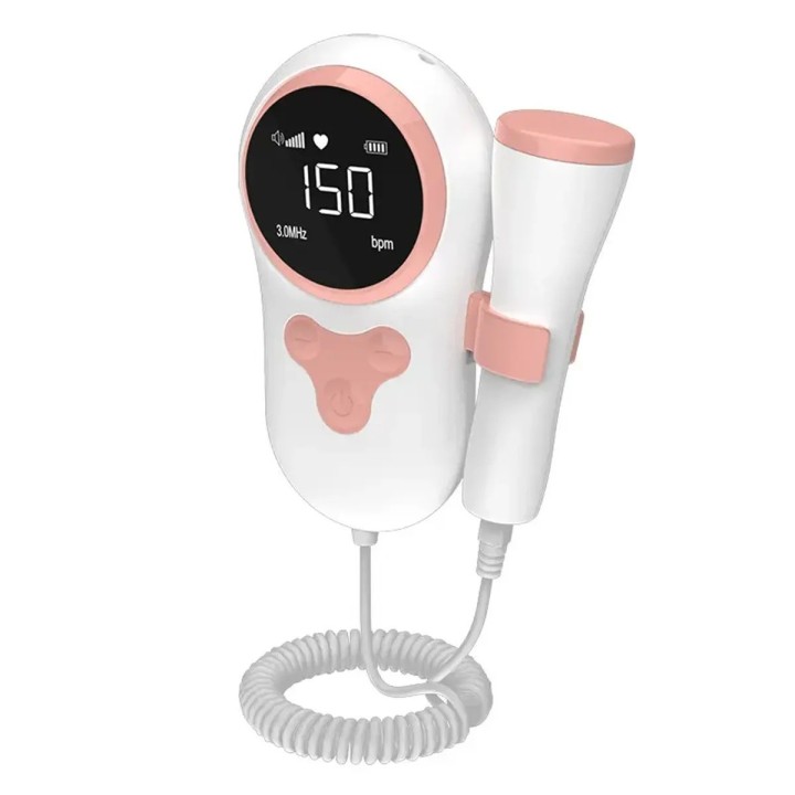 Monitor Fetal Doppler Portátil Pantalla Lcd Latidos Ysl-505