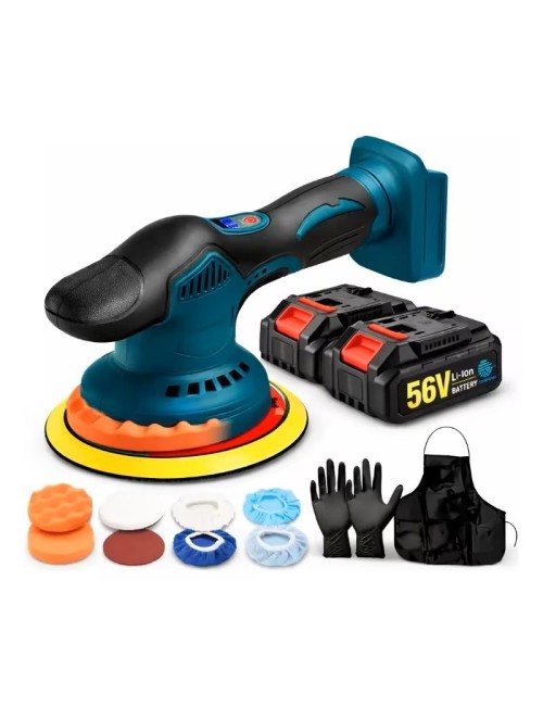Pulidora De Carros Inalámbrica 21v Lm-2587 2 Baterías + Kit