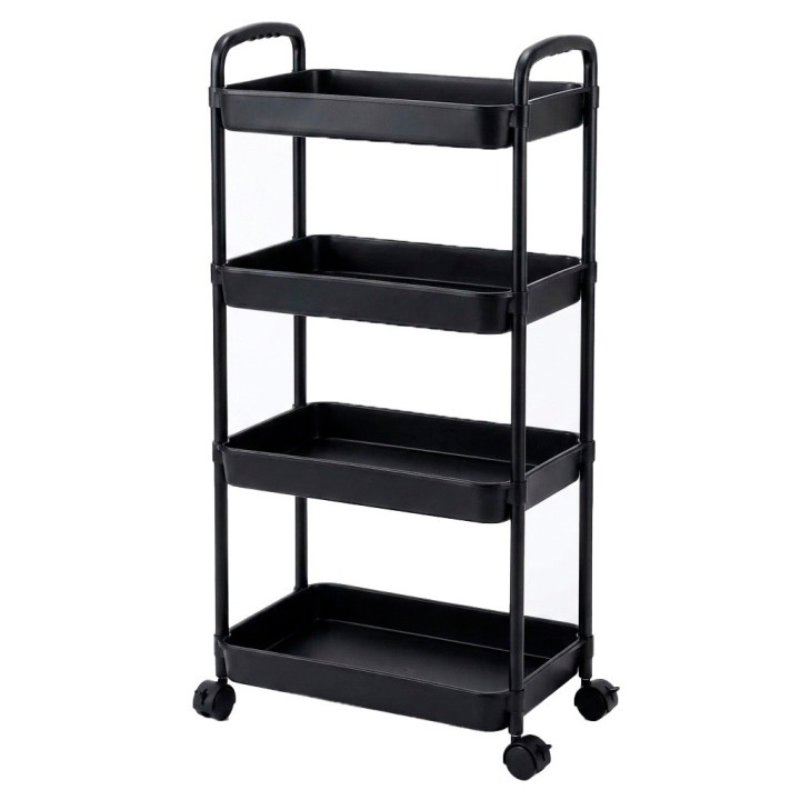 Carrito Organizador Multiusos 4 Niveles Con Ruedas