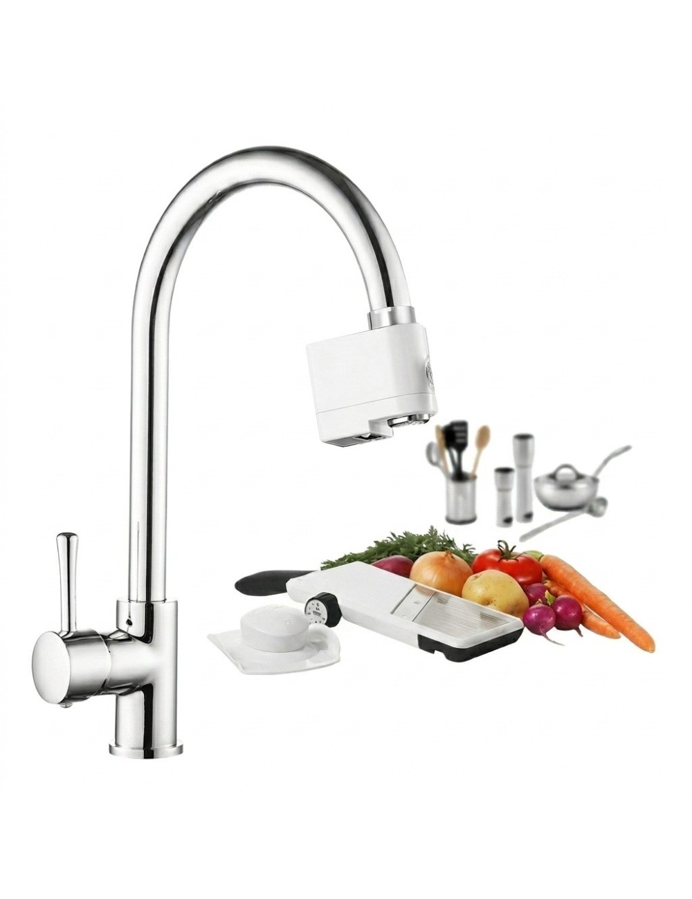 Adaptador Sensor Inteligente Para Grifo Ahorrador De Agua