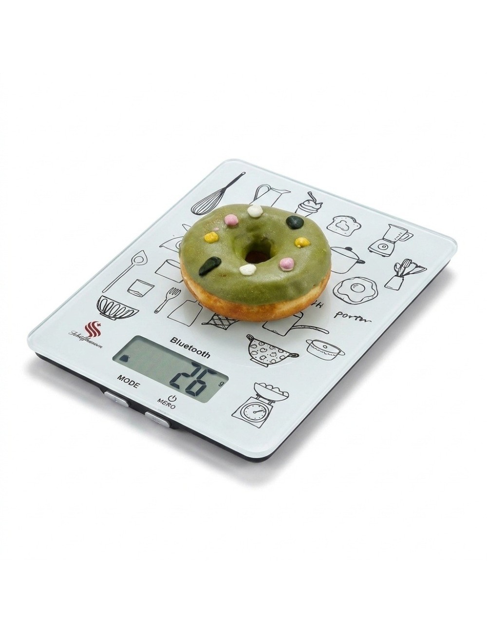 Báscula Gramera Digital Bluetooth Sch01g 5kg Cocina