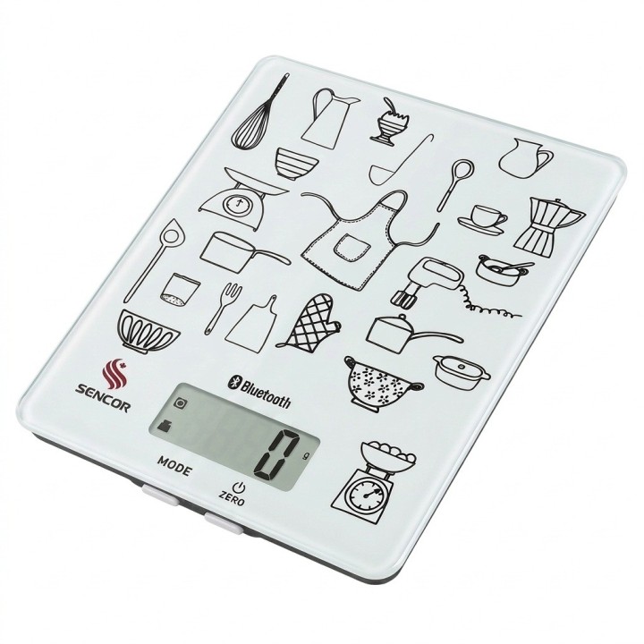 Báscula Gramera Digital Bluetooth Sch01g 5kg Cocina