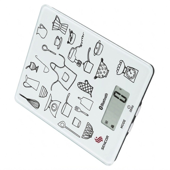 Báscula Gramera Digital Bluetooth Sch01g 5kg Cocina