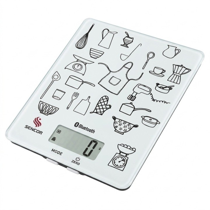Báscula Gramera Digital Bluetooth Sch01g 5kg Cocina