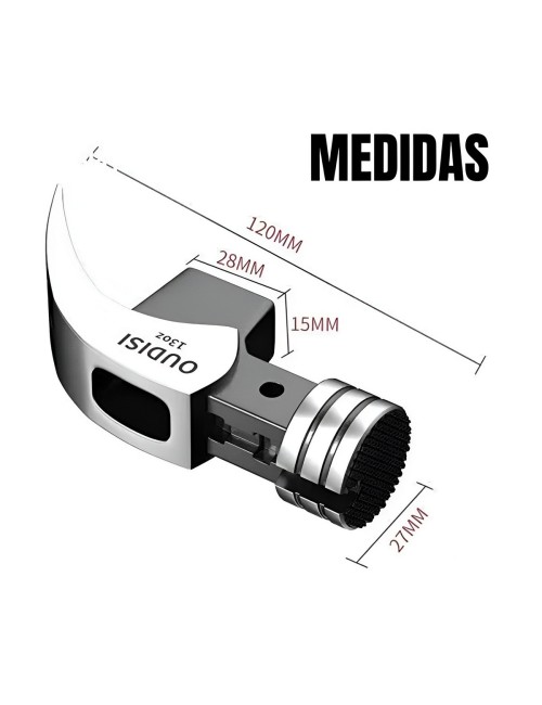 Cabeza De Martillo 13oz Magnético Acero Saca Clavos