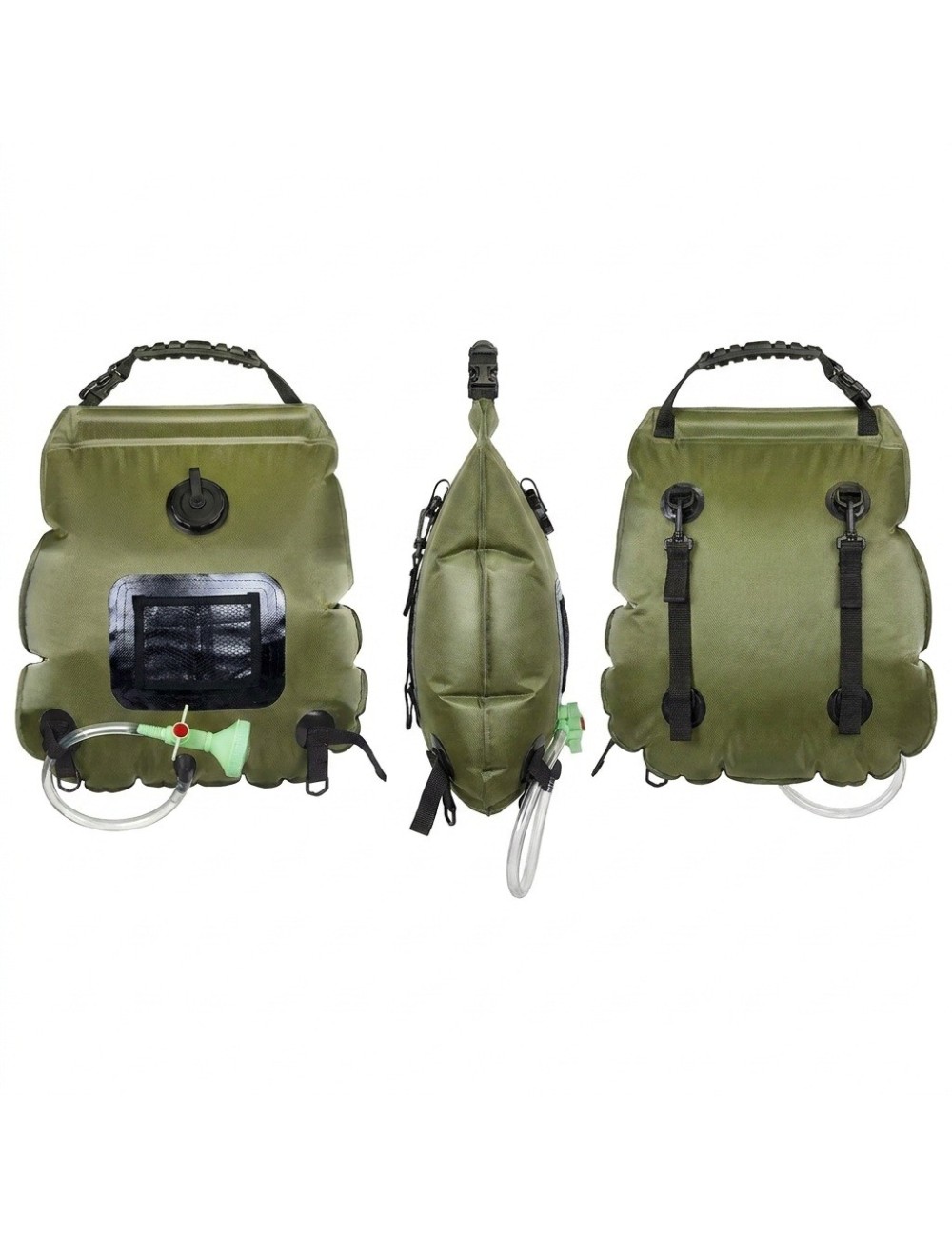 Ducha Portátil Solar Para Camping Bolsa De Agua Exteriores