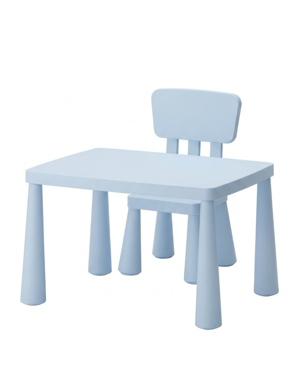 Juego Mesa Y Silla Infantil Plástica Multiusos Niños