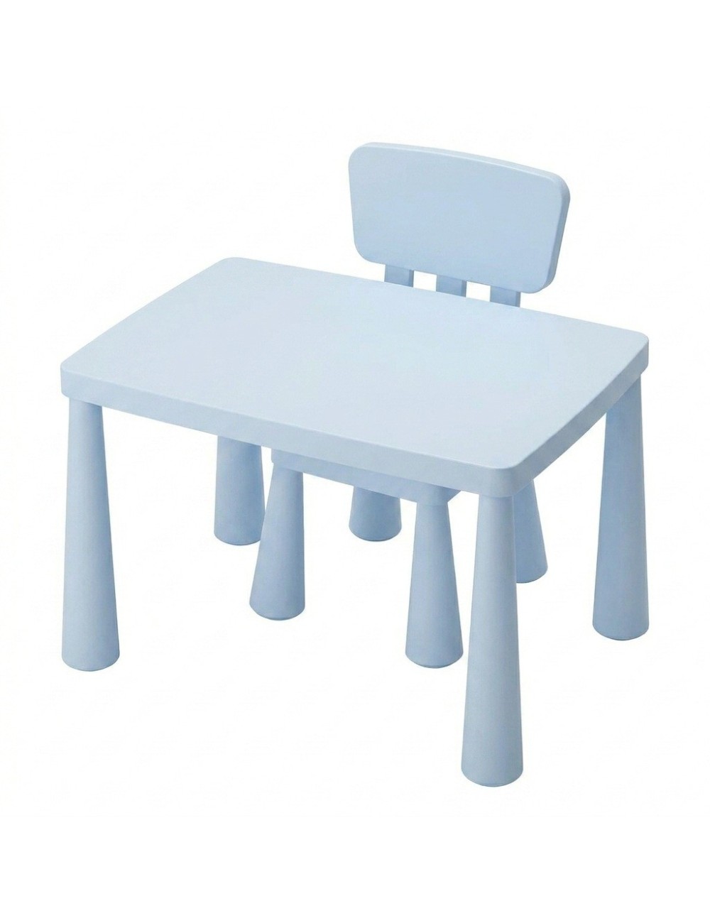 Juego Mesa Y Silla Infantil Plástica Multiusos Niños