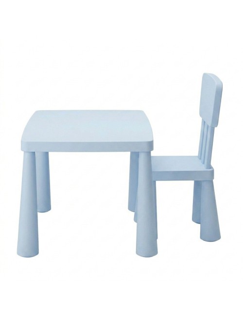 Juego Mesa Y Silla Infantil Plástica Multiusos Niños
