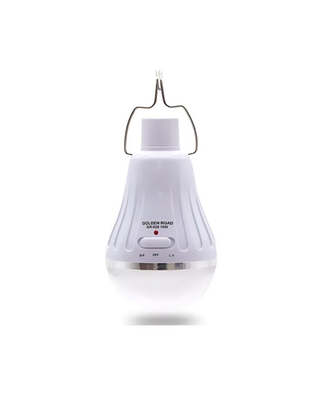 Bombillo Lámpara Solar Led Recargable Portátil 10w