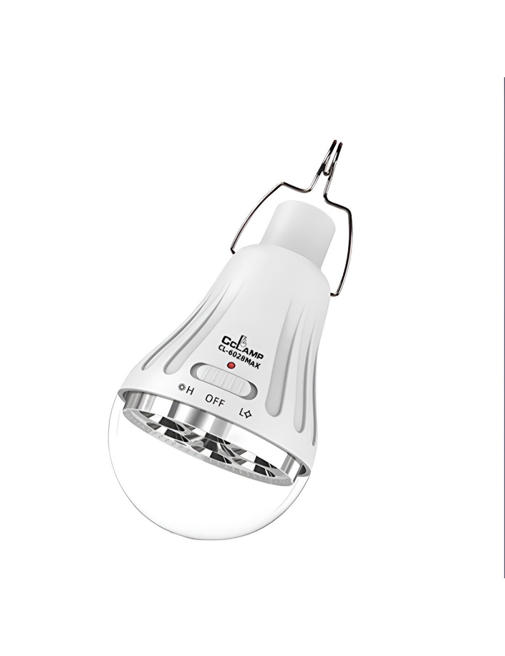 Bombillo Lámpara Solar Led Recargable Portátil 10w