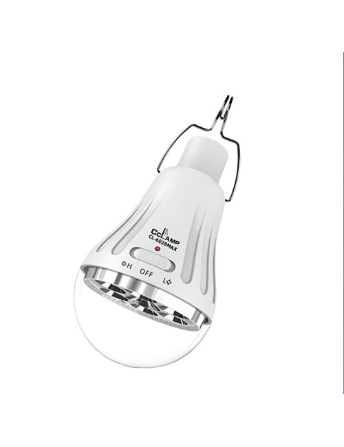 Bombillo Lámpara Solar Led Recargable Portátil 10w