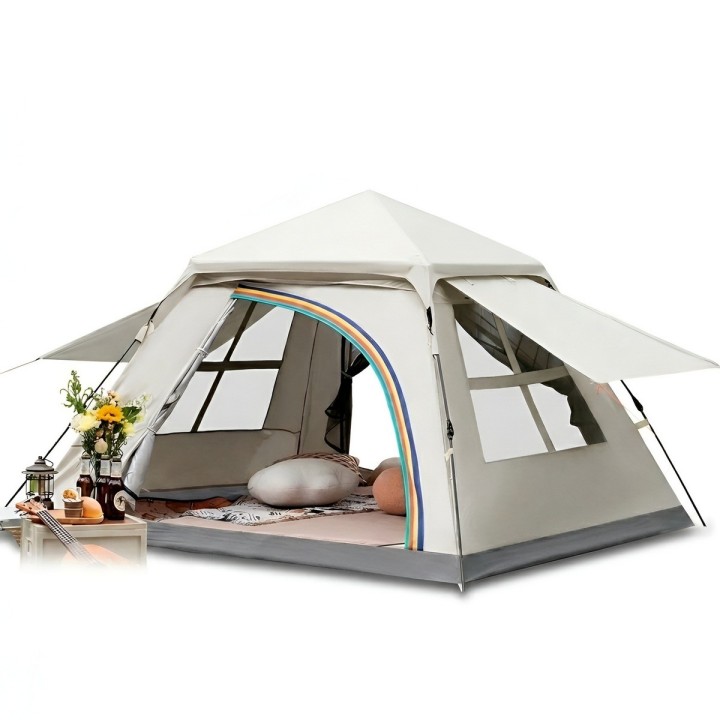 Carpa Tienda Acampar Automática 4 Personas Impermeable