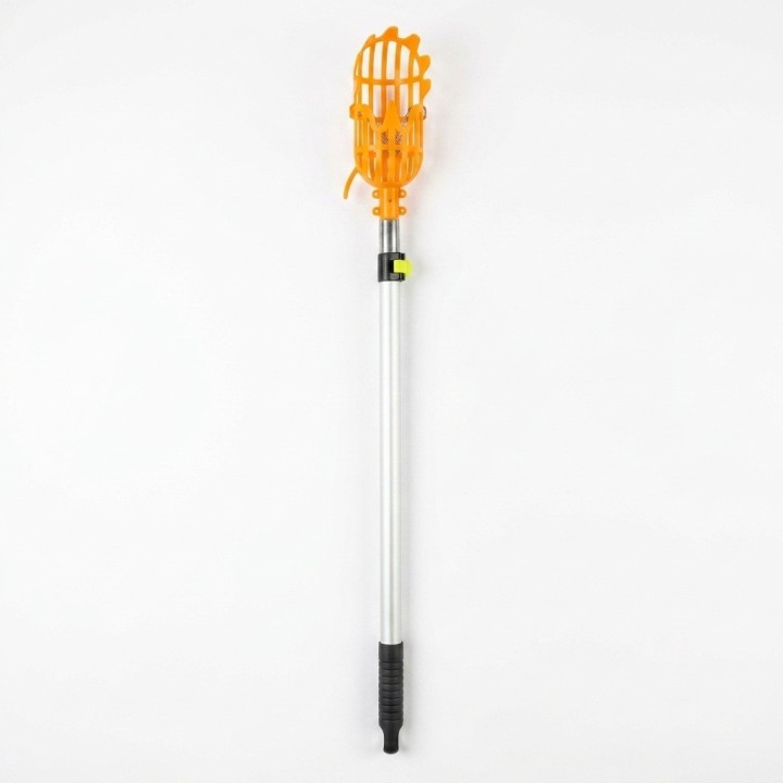 Recolector De Frutas Con Mango Telescópico Extensible 1 M
