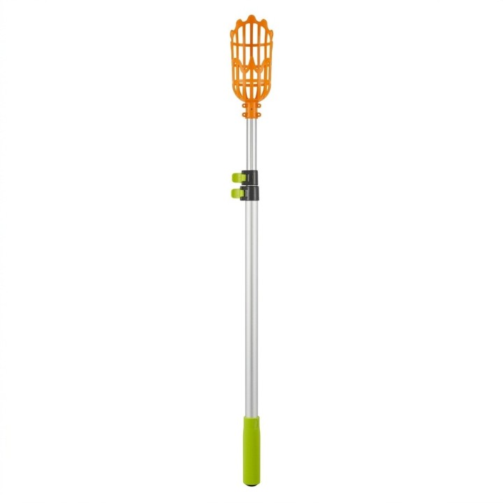 Recolector De Frutas Con Mango Telescópico Extensible 2 M