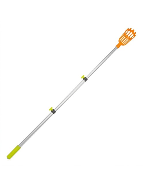 Recolector De Frutas Con Mango Telescópico Extensible 2 M