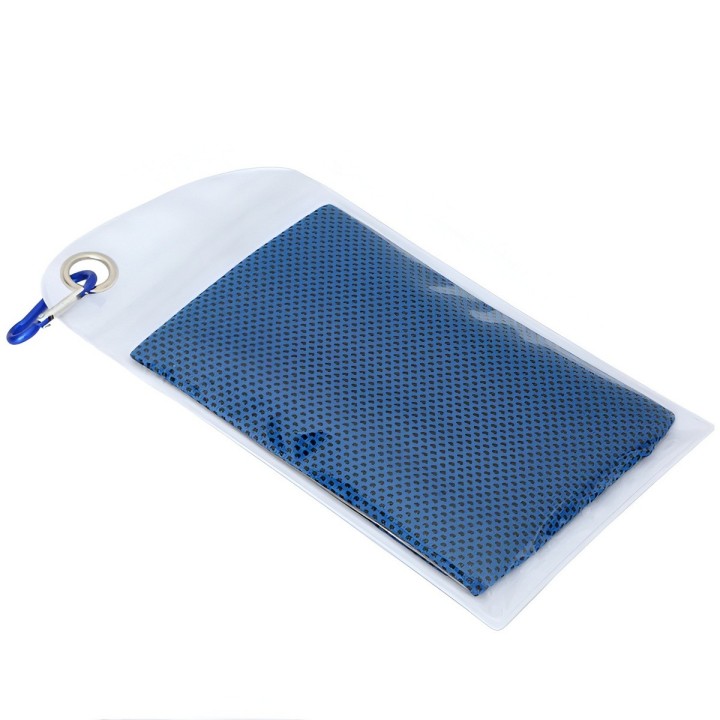 Toalla Refrescante Deportiva Microfibra Con Estuche 100x30