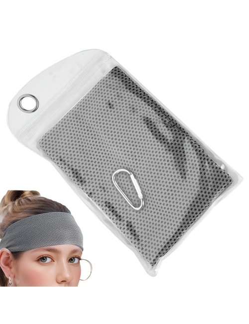 Toalla Refrescante Deportiva Microfibra Con Estuche 100x30