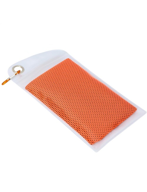 Toalla Refrescante Deportiva Microfibra Con Estuche 100x30
