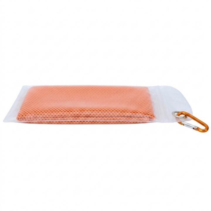 Toalla Refrescante Deportiva Microfibra Con Estuche 100x30