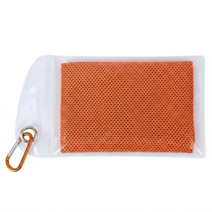 Toalla Refrescante Deportiva Microfibra Con Estuche 100x30