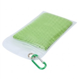 Toalla Refrescante Deportiva Microfibra Con Estuche 100x30