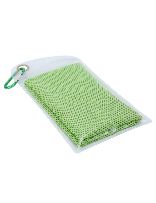 Toalla Refrescante Deportiva Microfibra Con Estuche 100x30