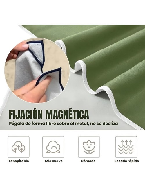 Toalla Microfibra Magnética Playa Secado Rápido 76x190cm