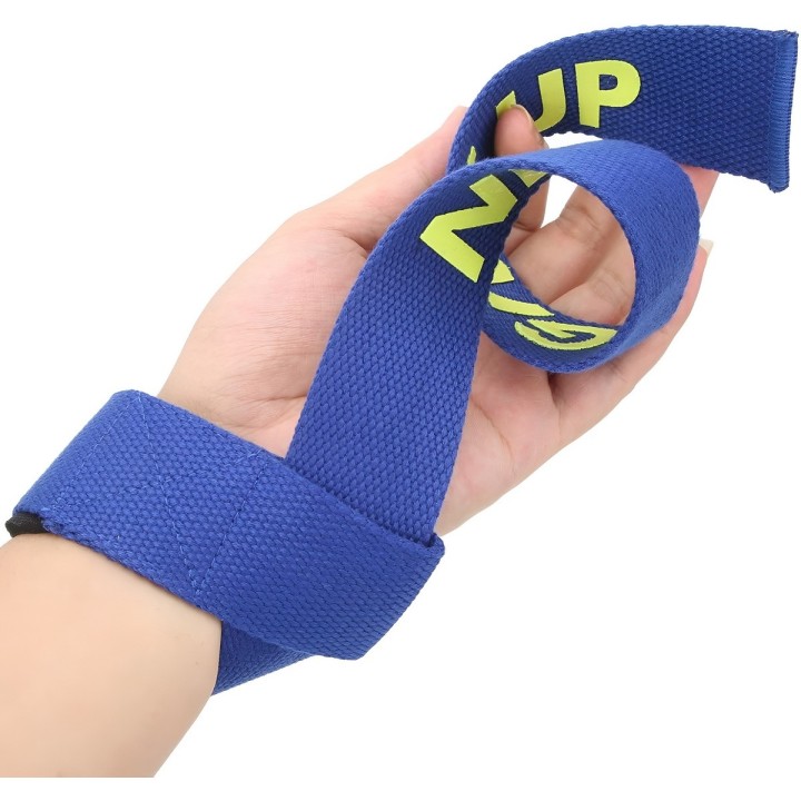Straps Levantamiento Pesas Gym Acolchadas Never Give Up